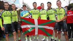 El Euskadi-Murias cierra su equipo para 2019 con 20 ciclistas
