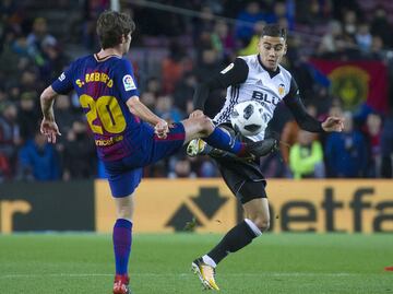 Sergi Roberto y Andreas Pereira.