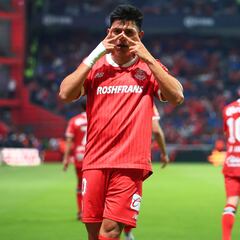 ¡Polémica! La mano de Jesús Gallardo que no se sancionó con penal en el Toluca vs Monterrey