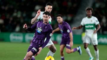 21/01/24  PARTIDO SEGUNDA DIVISION 
ELCHE - VALLADOLID 
LUIS PEREZ  TETE MORENTE 