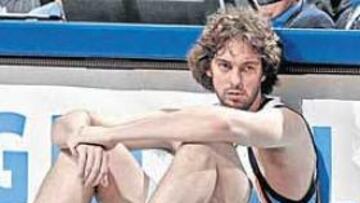 <b>EL OJO DEL GRIZZLY. </b>Con la espalda contra el muro de las derrotas y de frente a una dura realidad, el ojo del gran grizzly Pau Gasol es la única esperanza en Memphis.