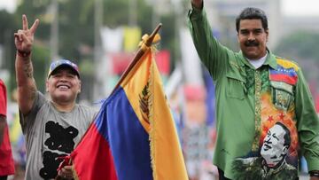 Venezuela desmiente haber negociado con Maradona