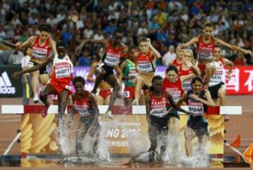 Final de los 3000 metros femeninos.