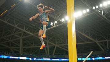 El ‘diamante’ Duplantis bate su propio récord del mundo