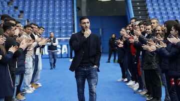 22/01/25 DEPORTIVO DE LA CORUÑA RUEDA DE PRENSA DE DESPEDIDA DE LUCAS PEREZ