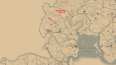 Todos los huesos de dinosaurio de Red Dead Redemption 2