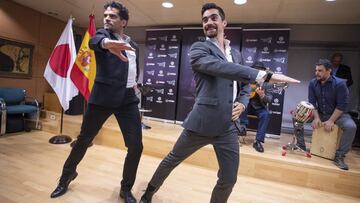 09/05/19 PATINAJE ARTISTICO ACTO PRESENTACION FLAMENCO ON ICE EMBAJADA DE JAPON JAVIER FERNANDEZ ANTONIO NAJARRO