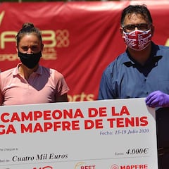 Sorribes reina en la Liga MAPFRE femenina con dos roscos