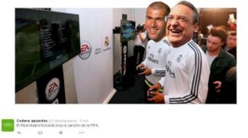 Los memes de la sanción de la FIFA al Real Madrid y Atlético