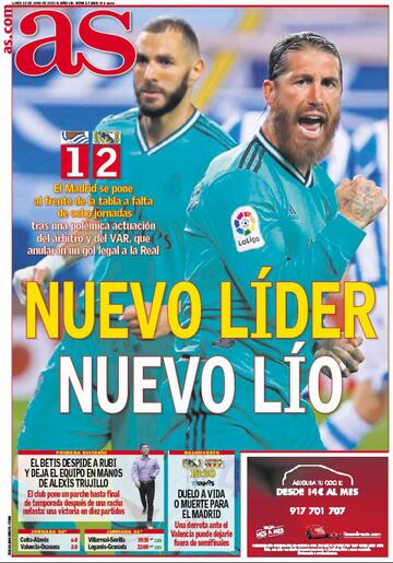 Las portadas de AS de junio