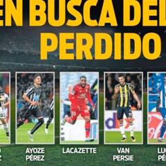 Las portadas de Barcelona: una lista de 37 delanteros…