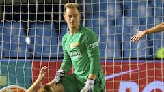 Ter Stegen left to rue horrible howler in Barcelona defeat
