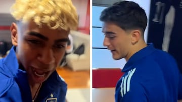 “Los culés perdedores”: Huijsen se hace viral tras esto con Gavi y Lamine