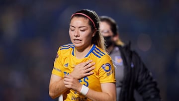 La emotiva despedida de Tigres a Katty Martínez