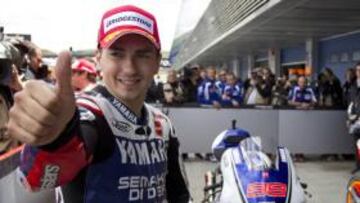 <b>UN NÚMERO UNO. </b>Lorenzo, que mañana cumple 25 años, es tricampeón del mundo, lleva 39 victorias, 84 podios y es el actual líder de MotoGP.
