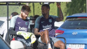 23/07/18 BARCELONA PRETEMPORADA ENTRENAMIENTO
 ORTOLA NELSON  SEMEDO