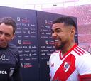 Paulo Díaz fue el capitán de River y vivió un momento insólito en el sorteo: “Me estás matando...”