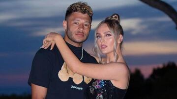 Alex Oxlade-Chamberlain y Perrie Edwards vía Instagram.