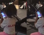La hija de Cristiano demuestra su talento para cantar con una canción de Celine Dion