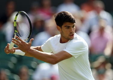 Alcaraz reta el ‘gafe’ de Wimbledon
