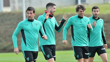 02/04/25 ATHLETIC DE BILBAO ENTRENAMIENTO
SANCET VIVIAN UNAI GOMEZ LEKUE