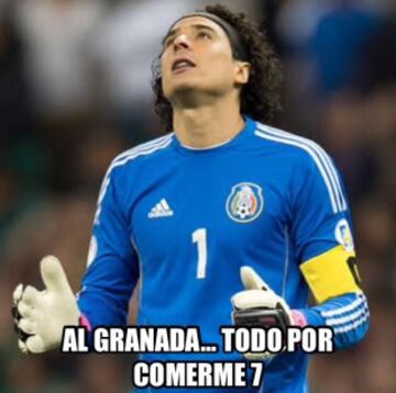 Un movimiento de última hora, llevará a Guillermo Ochoa a defender la portería del Granada las próximas temporadas. Petición expresa de Paco Jémez