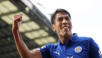 Leonardo Ulloa suma cinco goles en Leicester esta temporada.