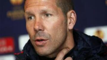 Simeone: "Aún no se si usar un delantero arriba o dos"