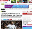 L'Equipe, sobre los socios del Madrid: "Son de pitido fácil"