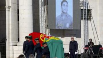 Eusébio ya descansa en el Panteón Nacional luso