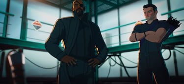 Doctor Strange, Capitana Britania y Nick Fury en las nuevas imágenes de What if...?