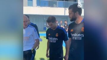 La cazada a Nacho y Pintus hablando sobre Isco