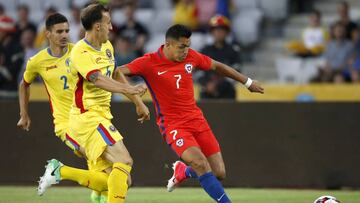 El primer tiempo de Sánchez le bastó para destacar en la Roja