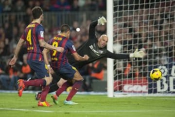 Jornada 24. Barcelona-Málaga. 0-1.