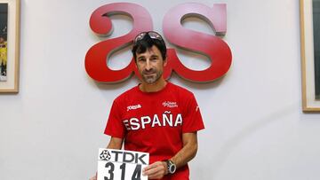 Jesús Ángel García Bragado, en una visita a la redacción de AS.