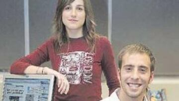 <b>EN AS. </b>Rocío y Borja Valero visitaron nuestra Redacción.