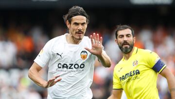 03/05/23 PARTIDO PRIMERA DIVISION JORNADA 33
VALENCIA CF - VILLARREAL CF
EDINSON CAVANI RAUL ALBIOL