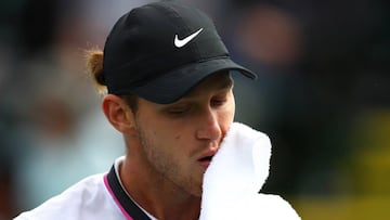 El chileno cayó en dos sets frente al cuarto favorito del Challenger de Phoenix. Ahora jugará el Masters 1000 de Miami.