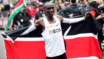 La prensa mundial se rinde a Kipchoge tras su hazaña