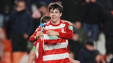 14/02/26 PARTIDO SEGUNDA DIVISION JORNADA 26
GRANADA - VALLADOLID
TERCER GOL GONZALO PETIT 3-0 ALEGRIA