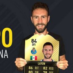 Miguel Layún en el equipo ideal de la semana de FIFA 17