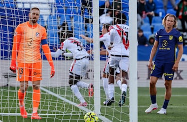 Obed Vargas poco pudo aportar en la nueva derrota del Atlético de Madrid