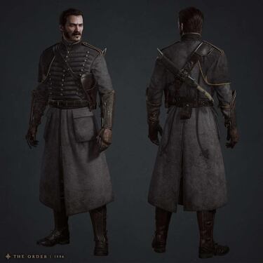 Los personajes de The Order, sin trampa ni cartón