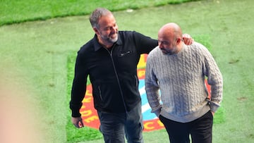 02/01/26 RCD ESPANYOL - FC BARCELONA
ACTO ENCUENTRO ENTRENADORES
MANOLO GONZALEZ HANSI FLICK