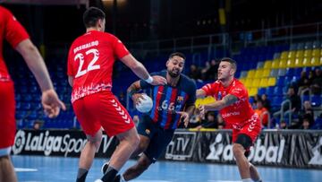 Melvyn Richardson, lateral zurdo del Barçá.