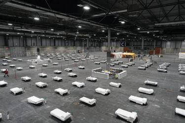 El tenista campe¨®n que dirige el hospital de IFEMA: "El miedo no aporta nada, te hace peque?o"