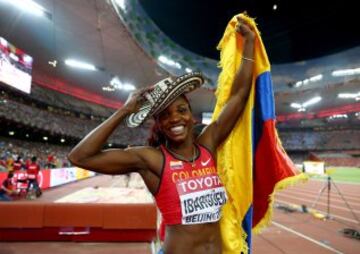 La atleta colombiana sigue demostrando que es de las mejores del mundo. 