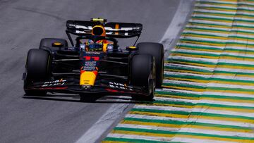 Checo Pérez en el GP de Brasil de F1 resumen | Carrera Sao Paulo Fórmula 1 2023