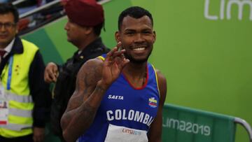 Anthony Zambrano gana oro en 400 metros de Panamericanos