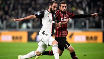 Juventus se enfrenta al Milan en la fecha 12 de la Serie A